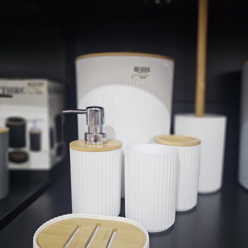 Set 6pcs salle de bain - White