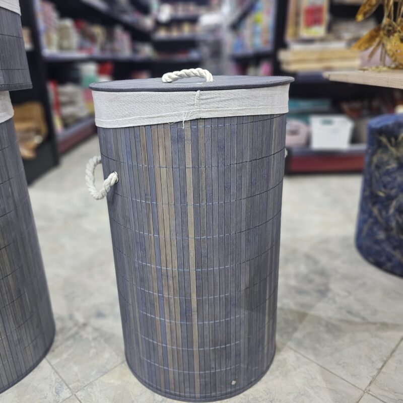 Corbeille a linge ronde